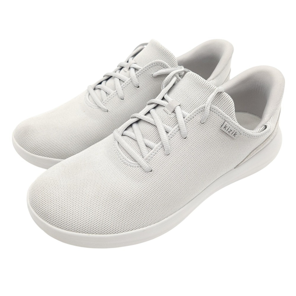 Kizik (Men's 13) Gray Lima Hands Free Slip On Sneakers Athleisure Walking Shoes
